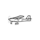 Kitfox 7 Sport Homebuilt Aircraft Stickers
