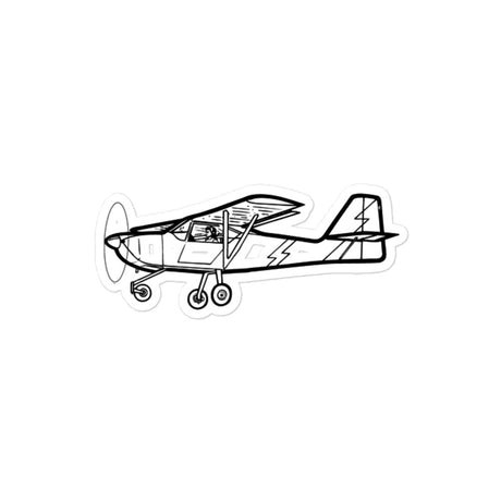Kitfox 7 Sport Homebuilt Aircraft Stickers