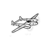 Lockheed P-38 Lightning 4 Stickers