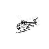 MD500 Defender Helicopter Stickers