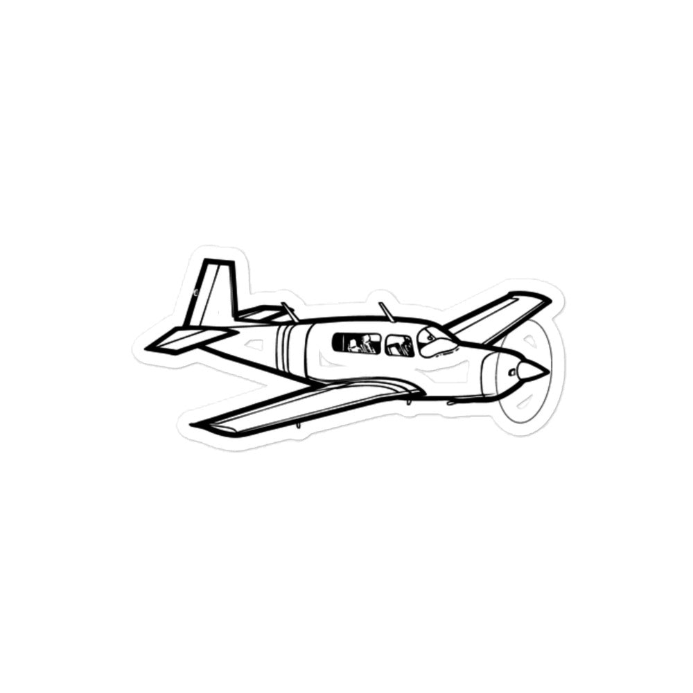 Mooney Ovation 3 High-Performance Stickers