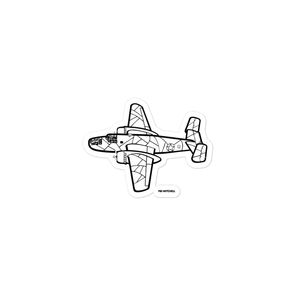 PBJ Mitchell: Versatile Warbird Stickers