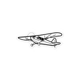 Piper J-3 Cub Light Aircraft Stickers