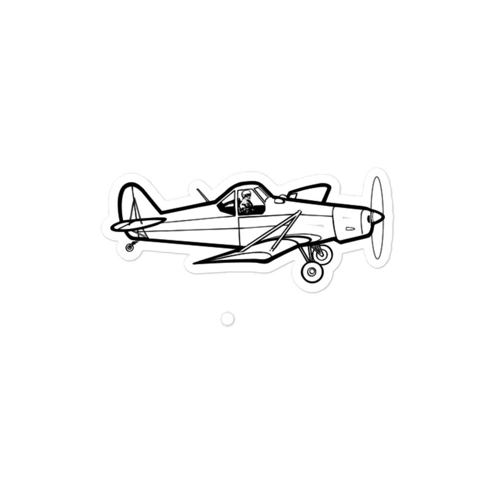 Piper PA-25 Pawnee Workhorse Stickers