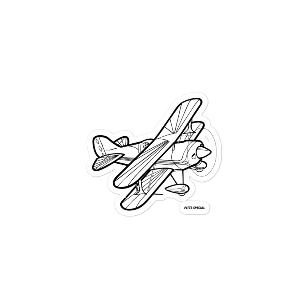 Pitts Special Sport Aerobatic Aircraft Stickers