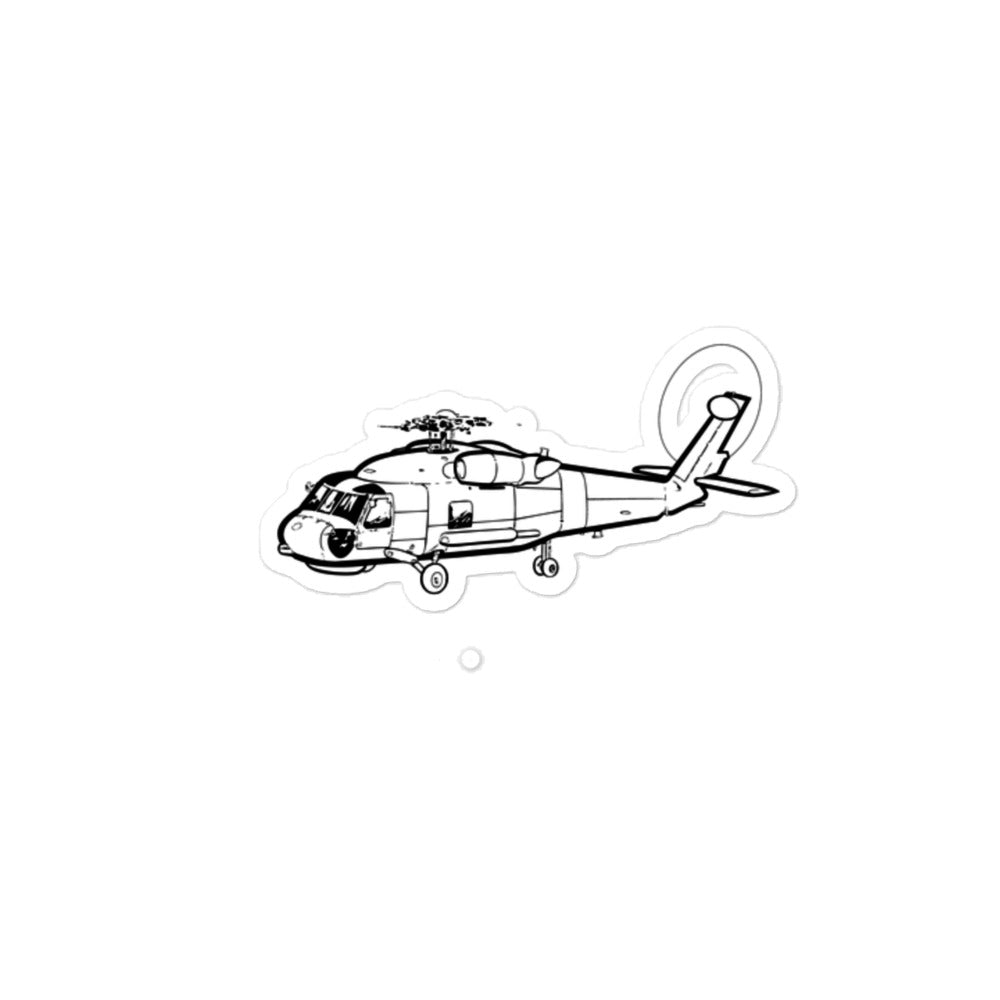 Sikorsky SH-60 Seahawk - Naval Powerhouse Stickers