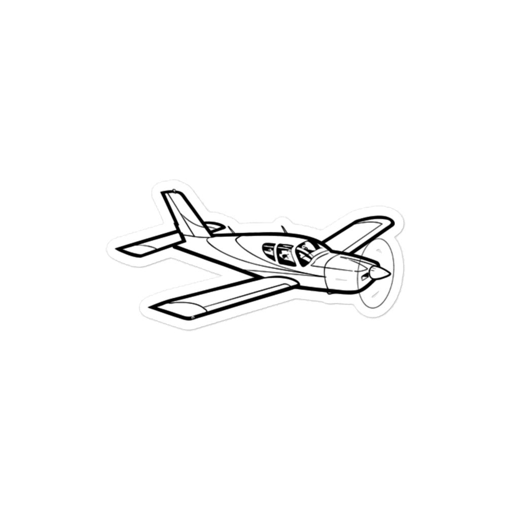Socata Trinidad High-Flyer Stickers