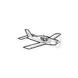 Socata Trinidad High-Flyer Stickers