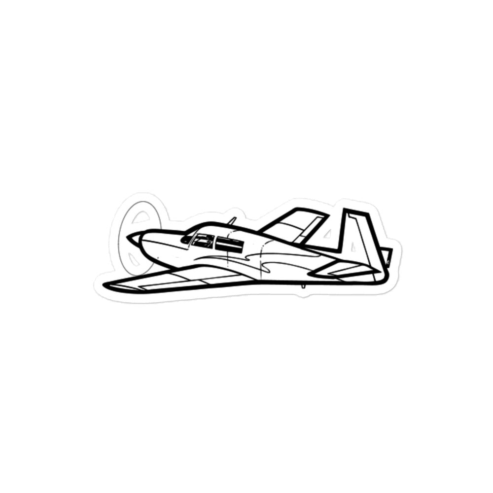 Mooney M20J 'Missile' Stickers