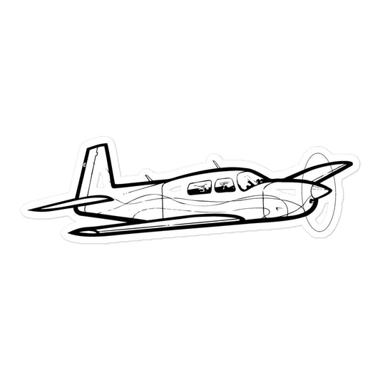 Mooney M20J Speedster 2 Sticker