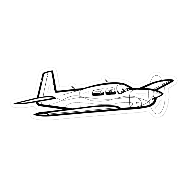 Mooney M20J Speedster 2 Sticker