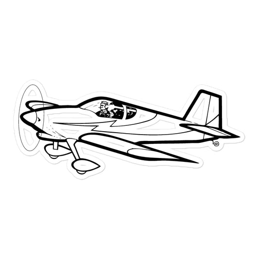 Van's Aircraft RV-6 Legend Sticker