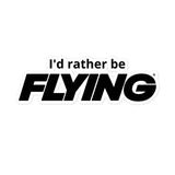 I'd Rather Be Flying Sticker