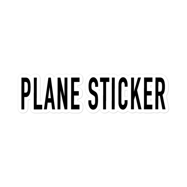 Plane Sticker