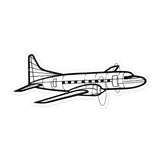 Convair 580 Turbo-Prop Airliner