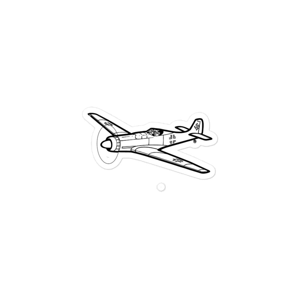 Focke-Wulf TA 152 High-Altitude Fighter Stickers