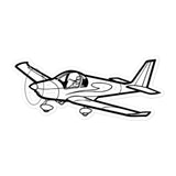 KAPPA KP-5: Sporty Homebuilt Aircraft Stickers