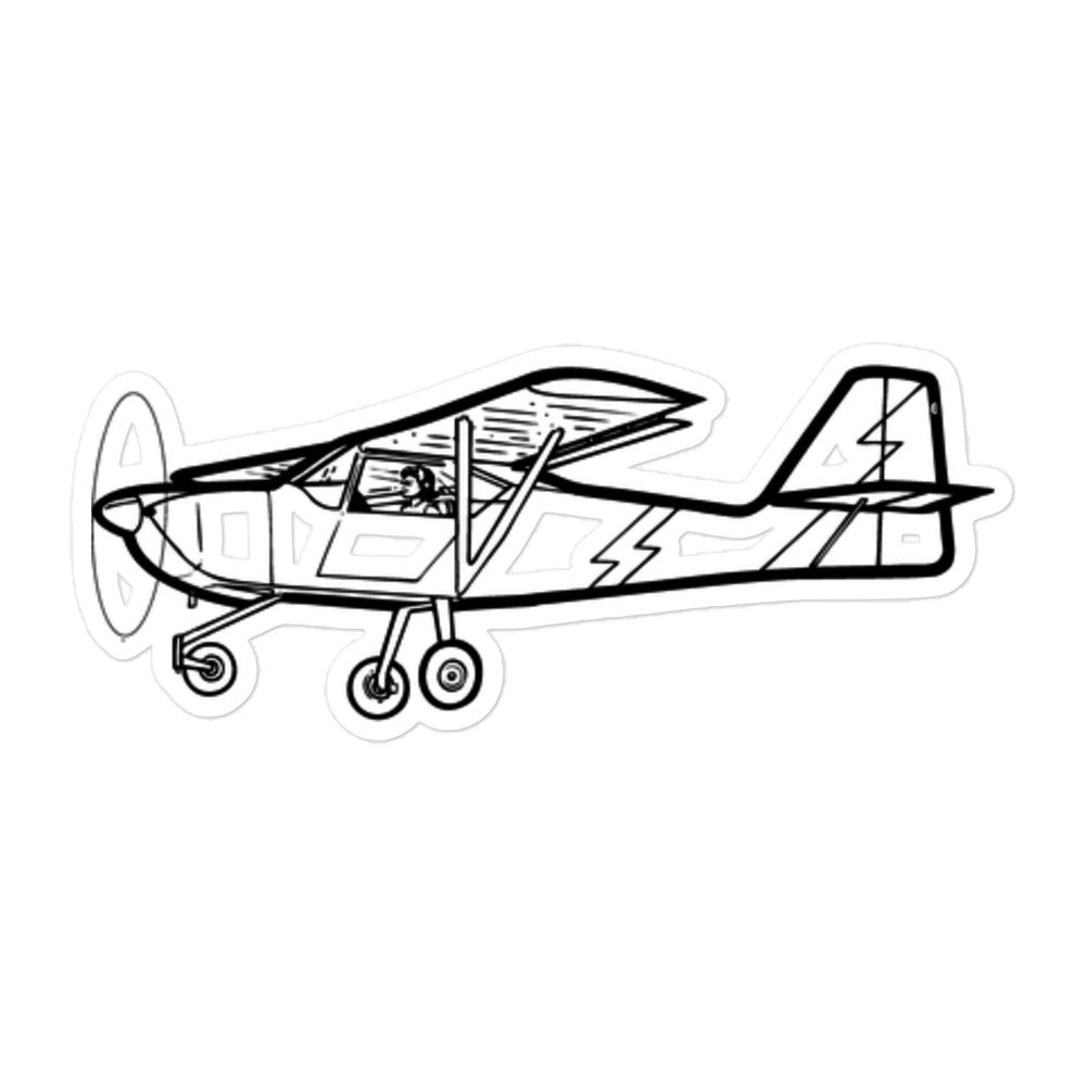 Kitfox 7 Sport Homebuilt Aircraft Stickers
