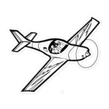 Lancair 2 High-Performance Aircraft 2 Sickers