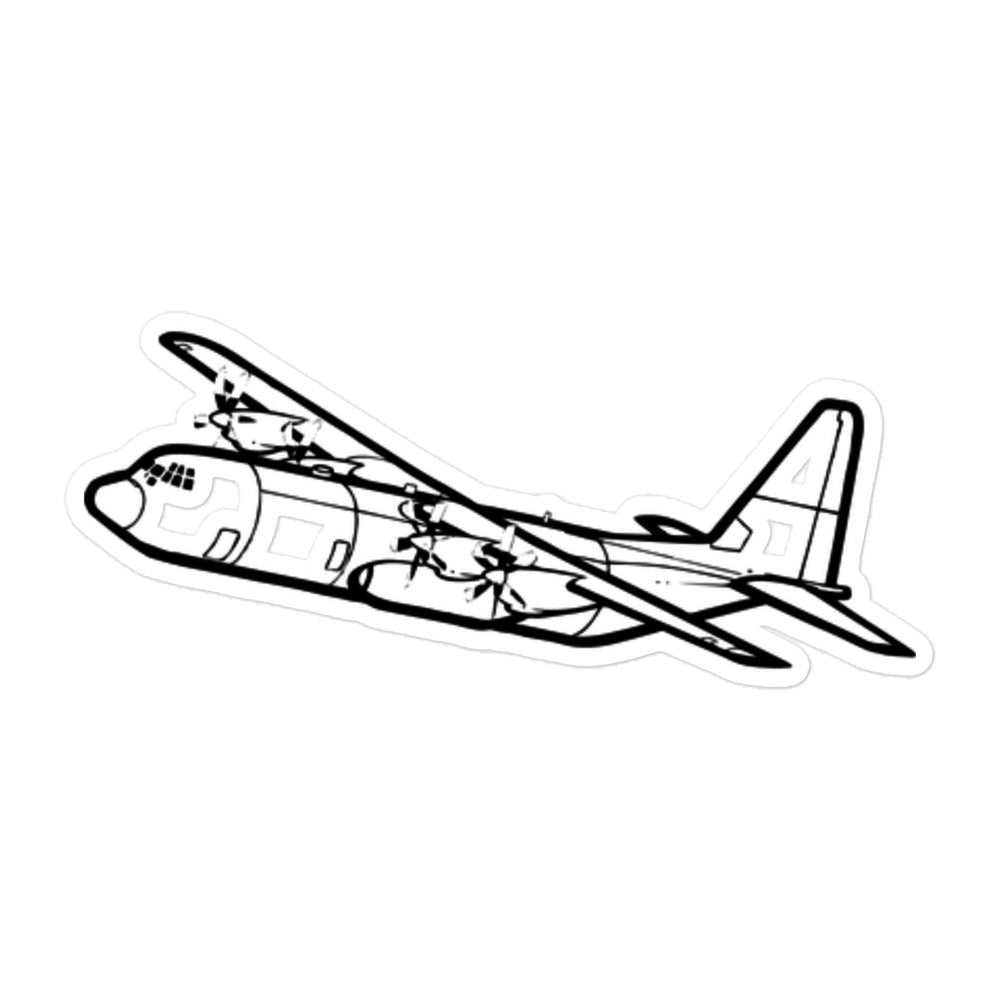 Lockheed C-130J Super Hercules Stickers