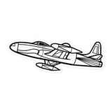 Lockheed P-80 Shooting Star Jet Stickers
