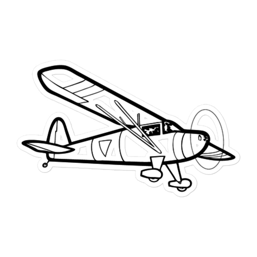 Luscombe 8D Silver Bullet Stickers