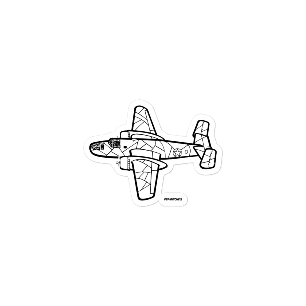 PBJ Mitchell: Versatile Warbird Stickers
