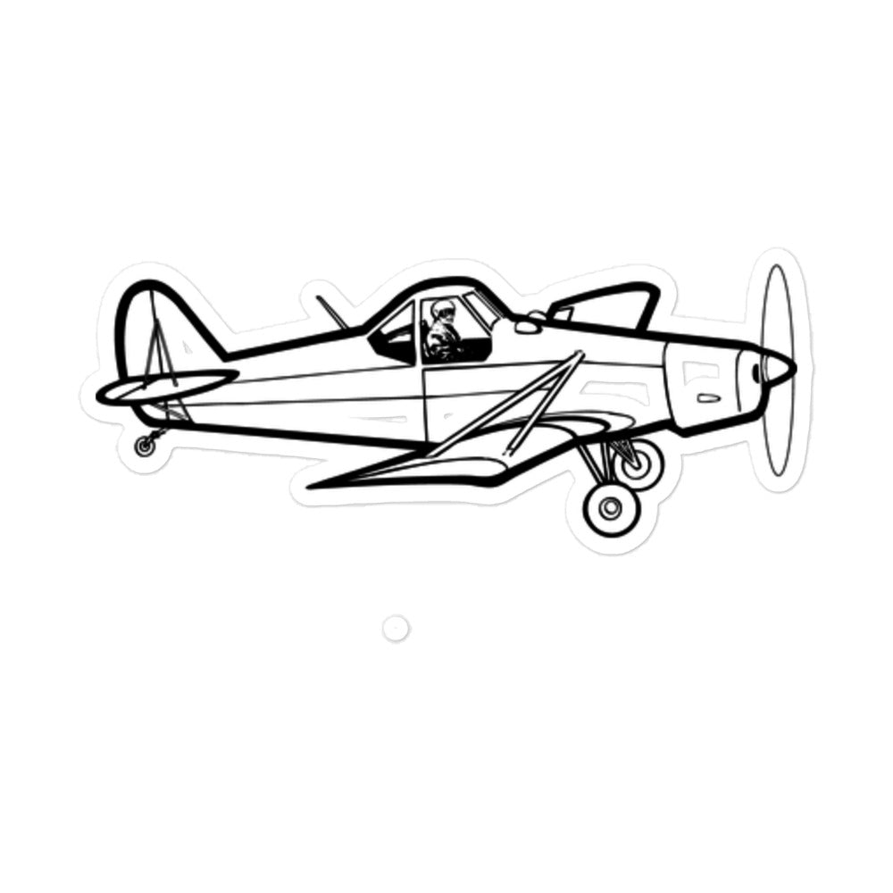 Piper PA-25 Pawnee Workhorse Stickers