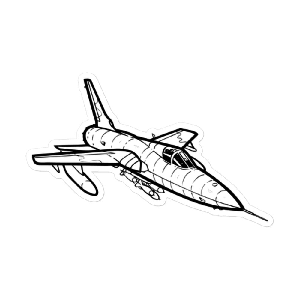 Republic F-105 Thunderchief 2 Stickers