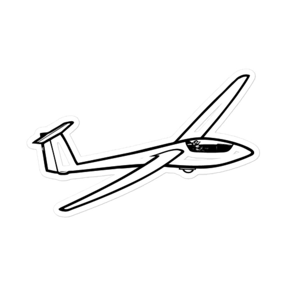 Schleicher ASW-20B Glider Stickers