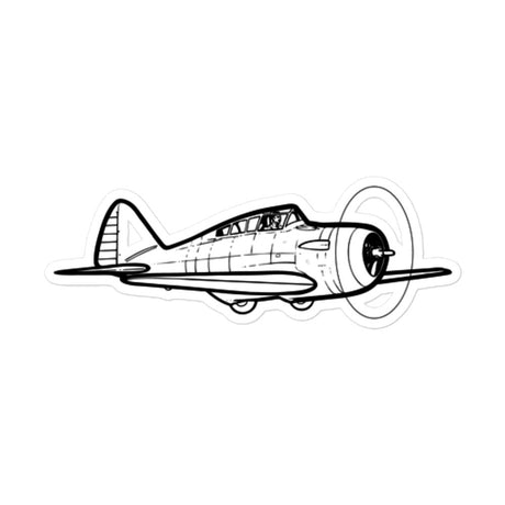 Seversky P-35 Pioneer Fighter Stickers