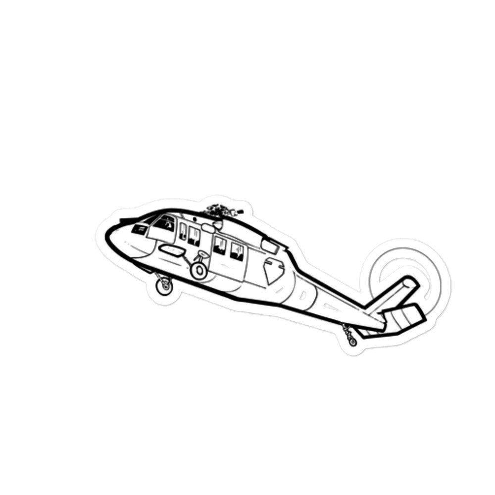 Sikorsky HH-60 Black Hawk 4 Stickers