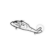 Sikorsky HH-60 Black Hawk 4 Stickers