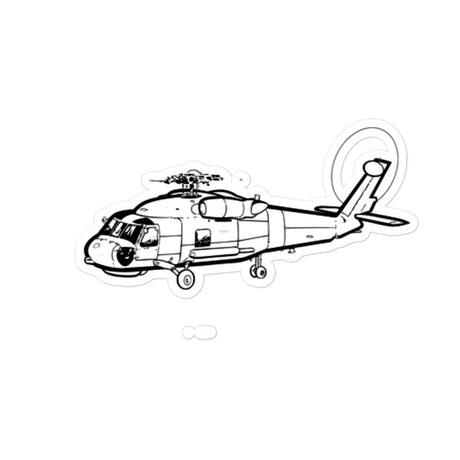 Sikorsky SH-60 Seahawk - Naval Powerhouse Stickers