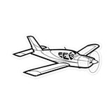 Socata Trinidad High-Flyer Stickers