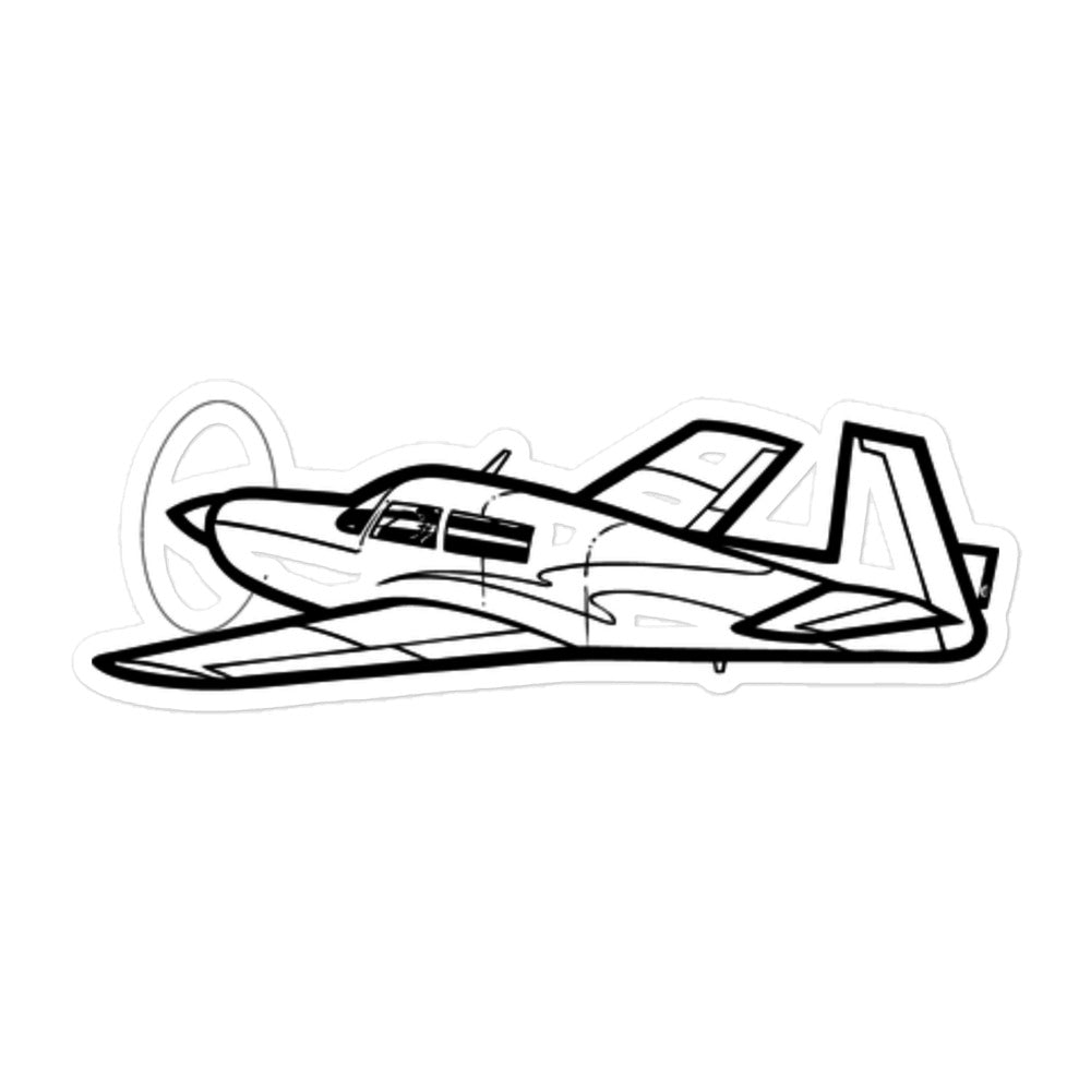 Mooney M20J 'Missile' Stickers