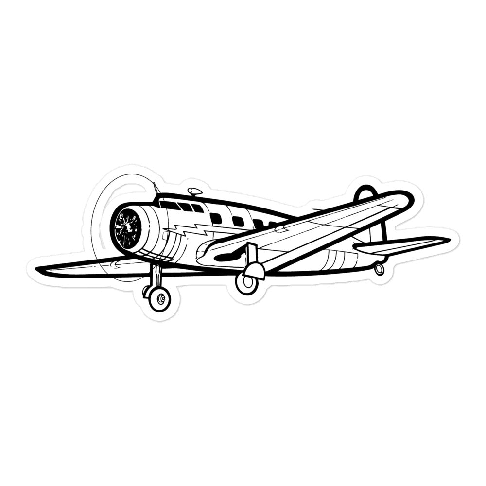 Vultee V-1A Aviation Icon Stickers