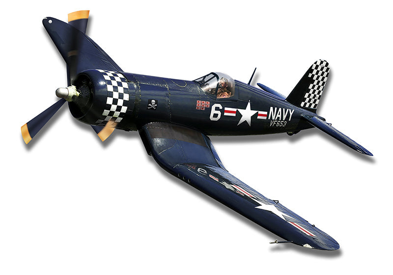 Corsair F4U Metal Sign 17x12 by Larry Grossman - LG884