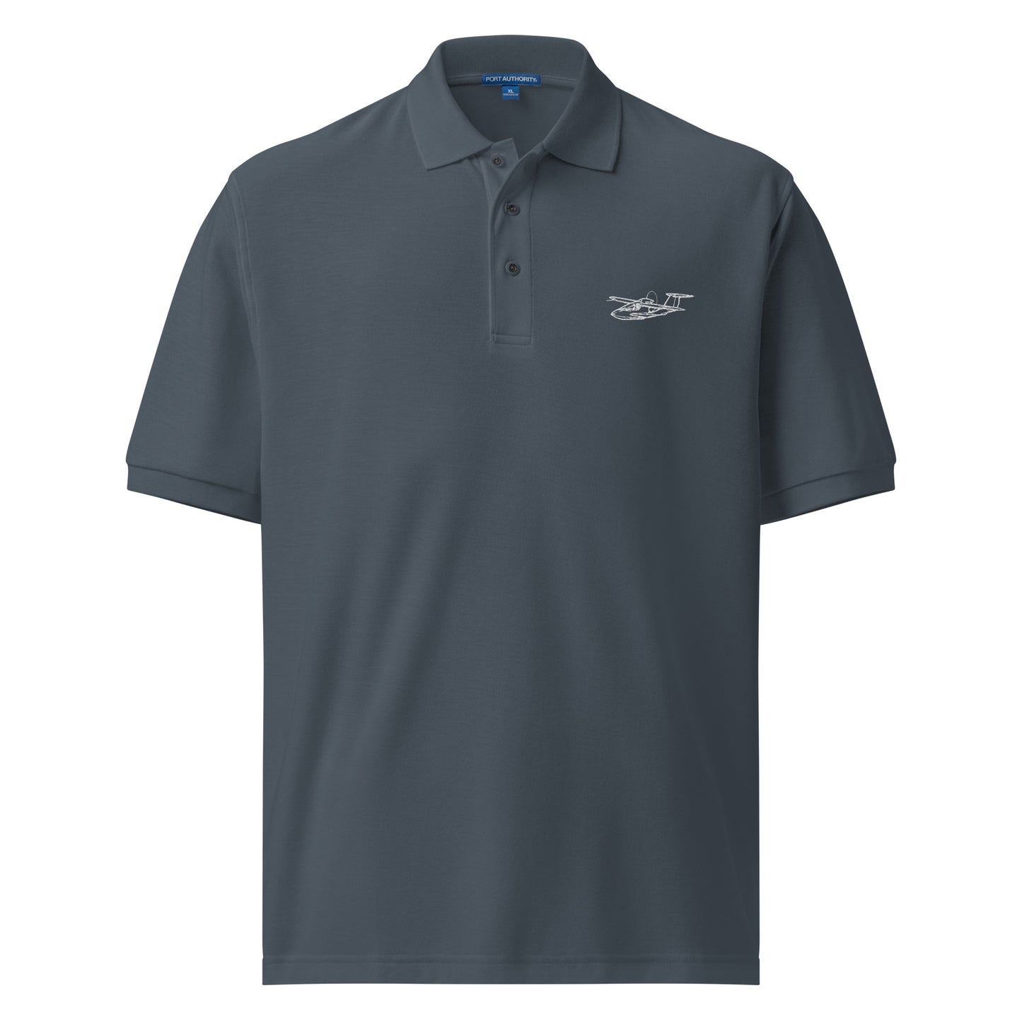 ICON A5 Light-Sport Aircraft Embroidered Polo Shirt