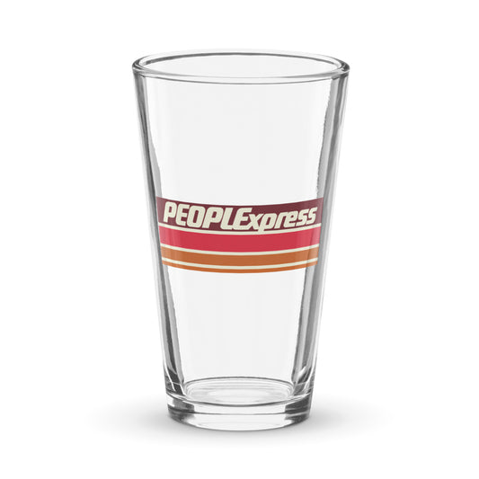 PEOPLExpress Airlines Pint Glass
