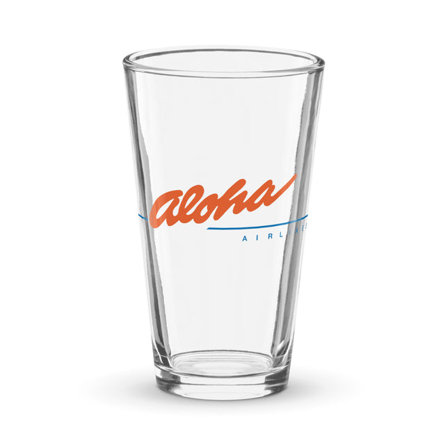 Aloha Airlines Pint Glass