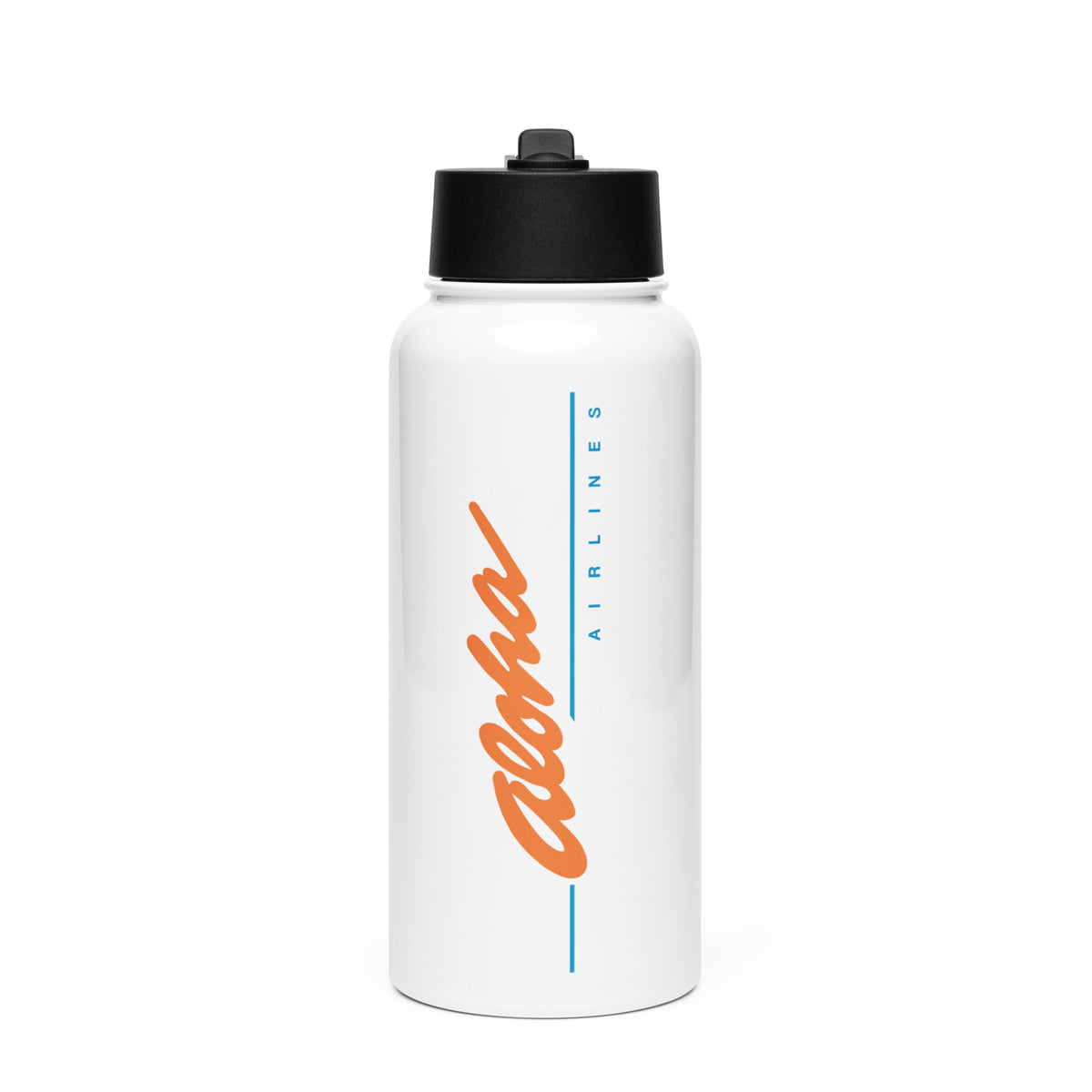 Aloha Airlines Stainless Steel Water Bottle – The Flying Shop