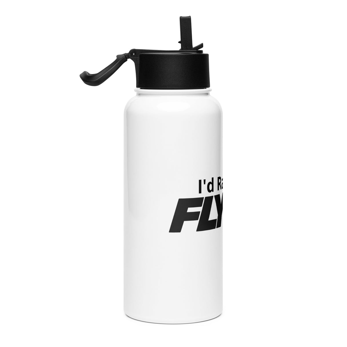 I'd Rather Be FLYING Stainless Steel Water Bottle