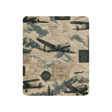 Vintage Aviation Adventure Sherpa blanket 50x60