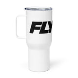 FLYING travel mug with a handle
