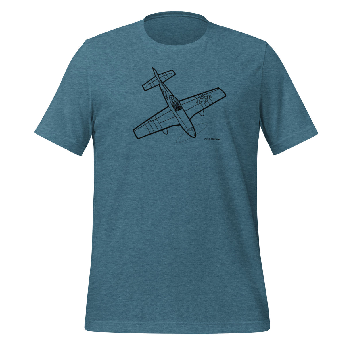 North American P-51D Mustang 4 Tee