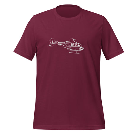 Bell 206 Helicopter Icon Tee