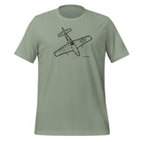 North American P-51D Mustang 4 Tee