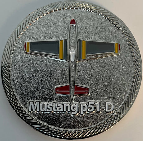 P-51 Mustang  Commemorative Coin by FLYING